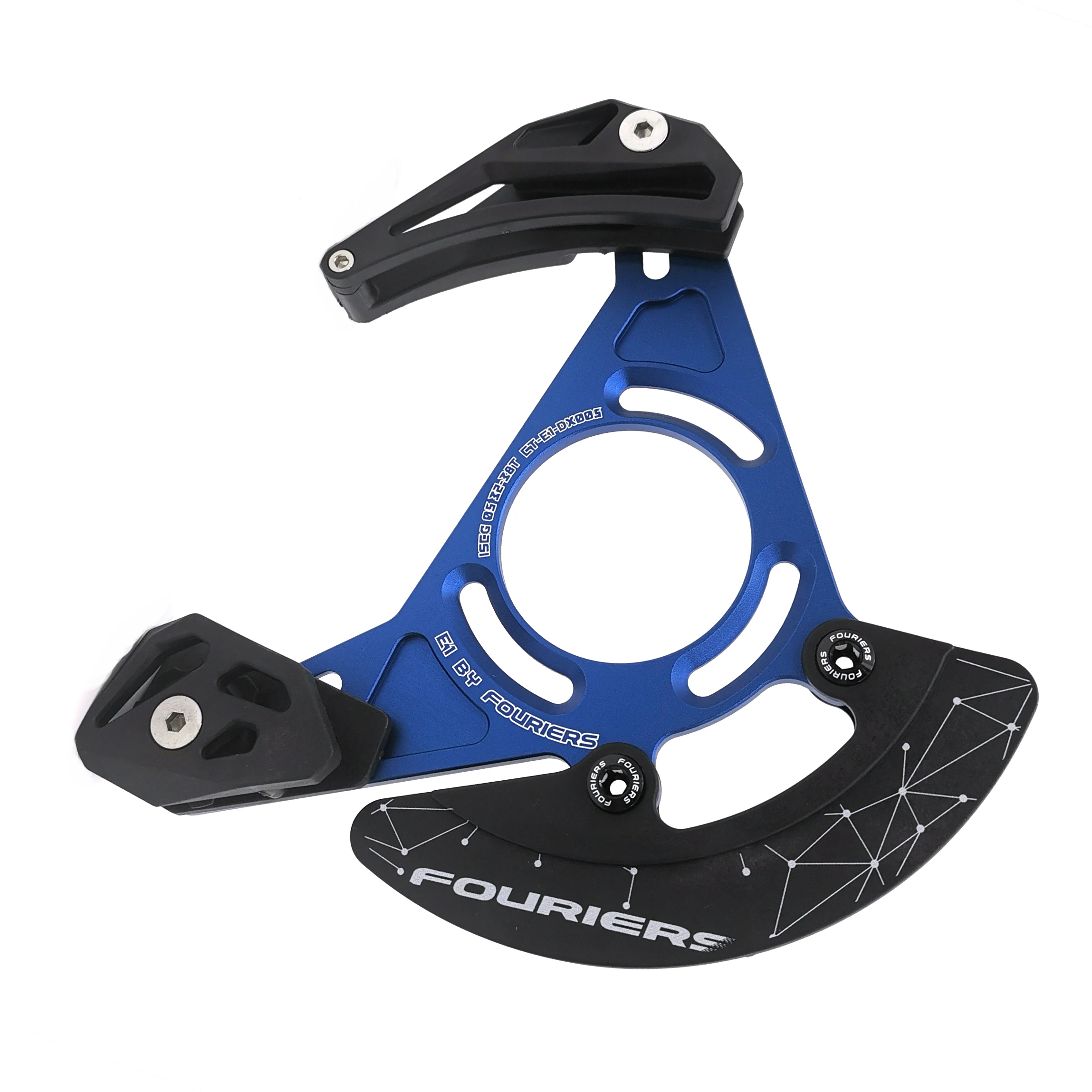 Excellent Fouriers Enduro DH Bike Chain Guide Chain FR XC Bashguard 32T-38T Single Speed Device ISCG ISCG05 For 1X Drivetrain 25