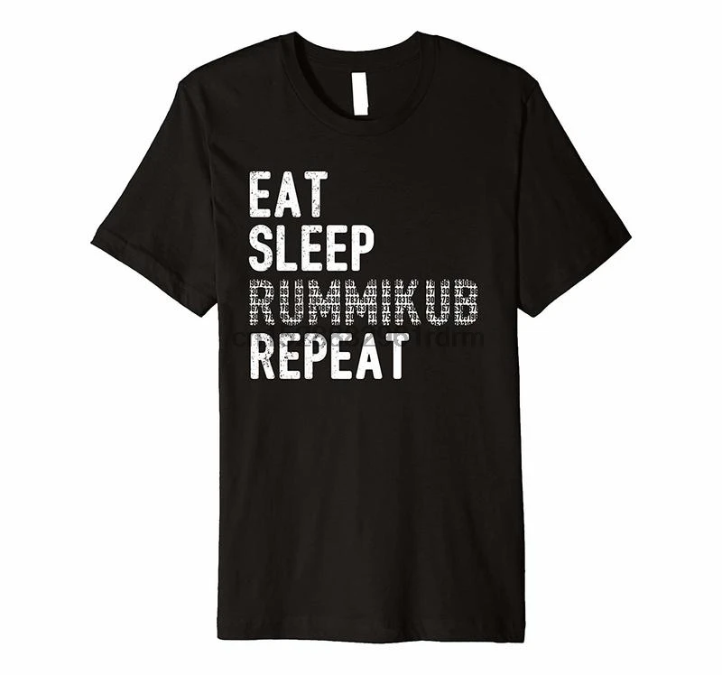 Rummikub T Shirt Eat Sleep Rummikub Repeat Tile Game Funny 7287