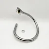 1pc Dia10/12mm led Gooseneck flexible Metal holder With bracket Chrome soft Light universal Hose serpentine tube For Desk Lamps 4