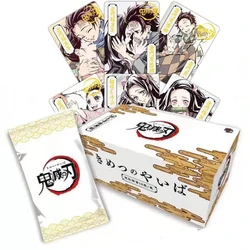 Jeu de cartes Demon Slayer pour enfants, cartes de Collection, lettres, Anime, cadeau, jouet 
