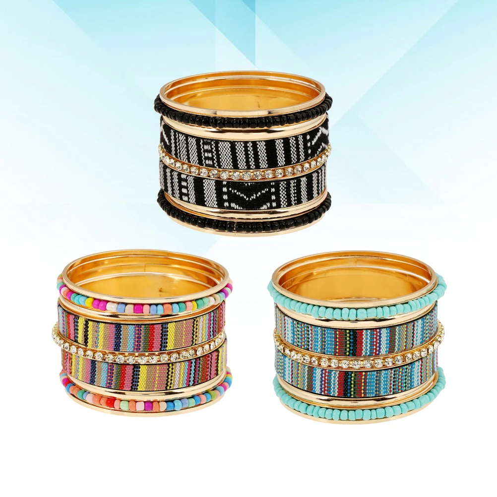 3 шт. Браслеты модные на высоком каблуке инкрустированные алмазами изящная