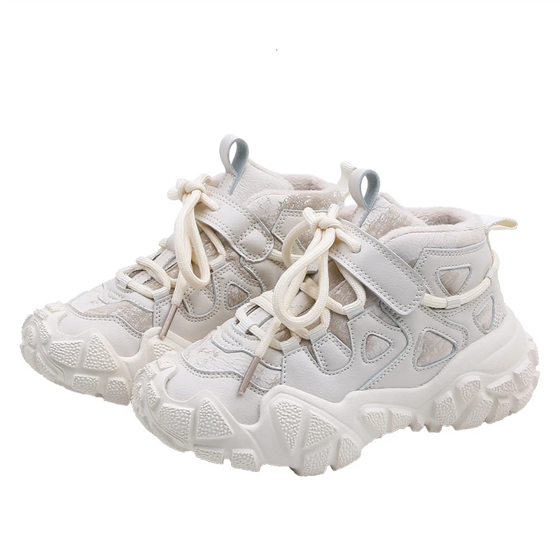 

CNFSNJ brand 2019 New winter autumn Children Sneakers For Girls Boys Sports running Sole Cozy Inside Big Kids causal Shoes