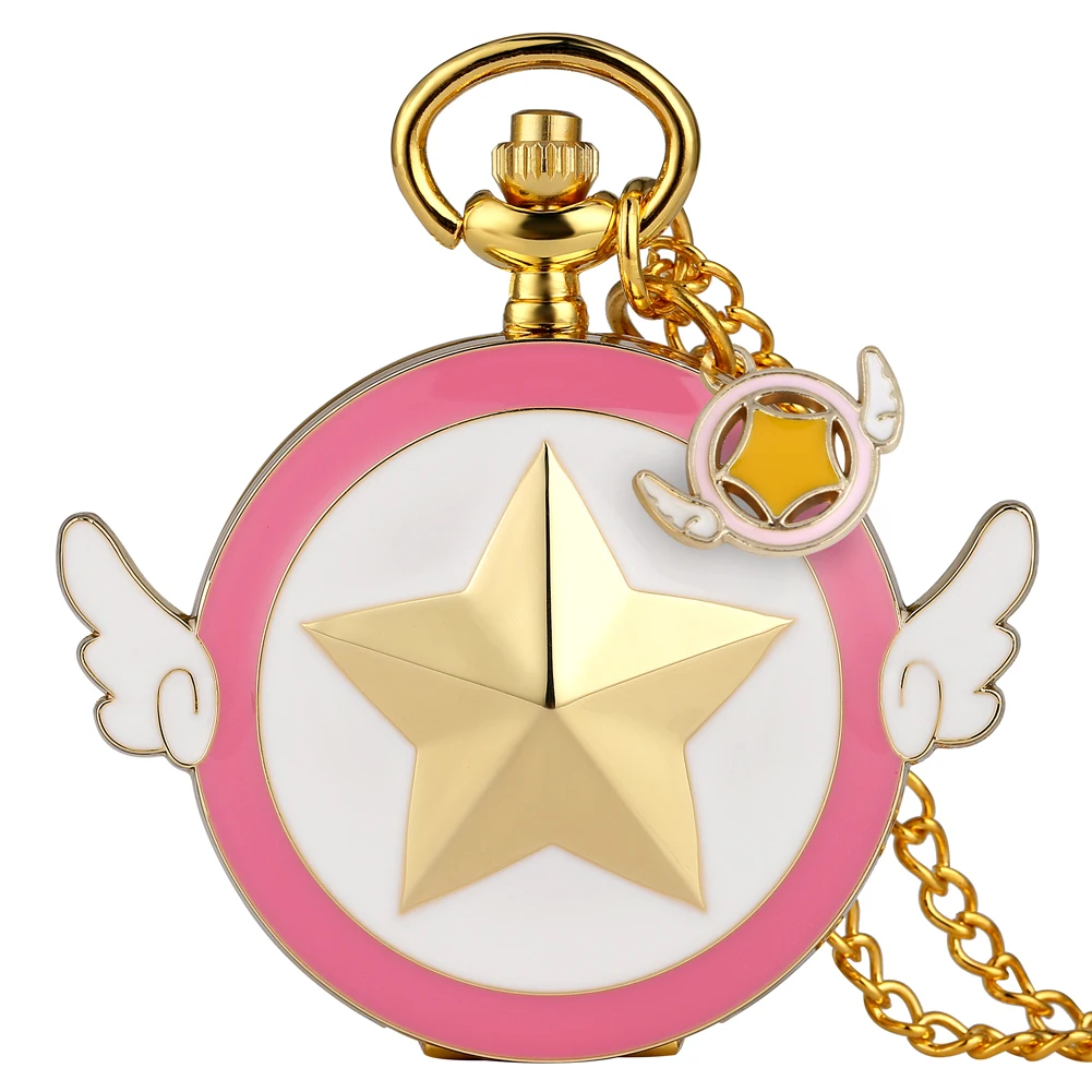 

Fashion Quartz Pocket Watches Full Hunter Steampunk Necklace Chain Pendant Watch for Children Dropshipping reloj