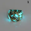 1 Pcs Men Dragon Ring Circle Finger Hoop Luminous Glow in the Dark Gift Jewelry H9 ► Photo 2/6