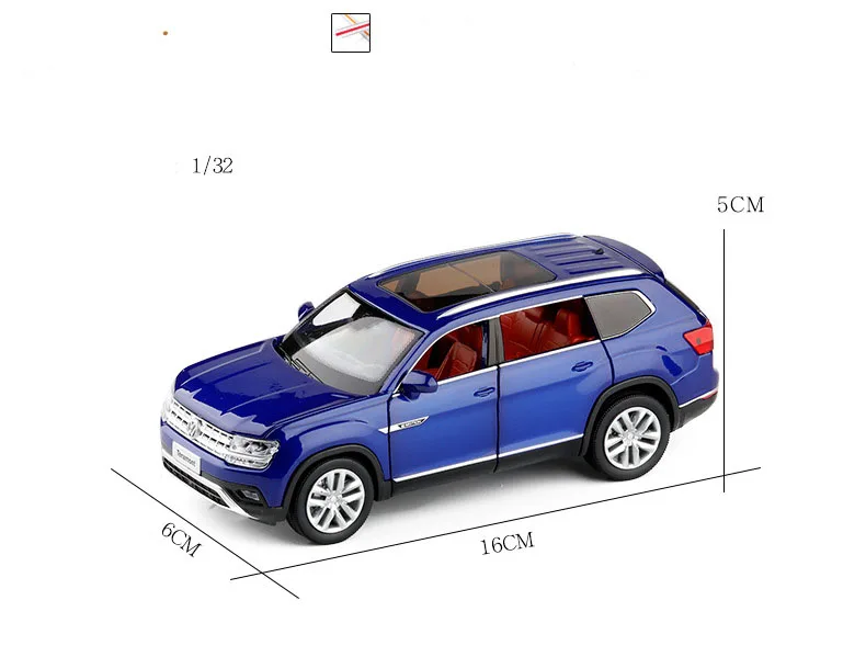 1:32 VW Моделирование игрушечных транспортных средств модель сплава оттяните назад детские игрушки настоящая коллекция лицензионных подарков внедорожный автомобиль дети