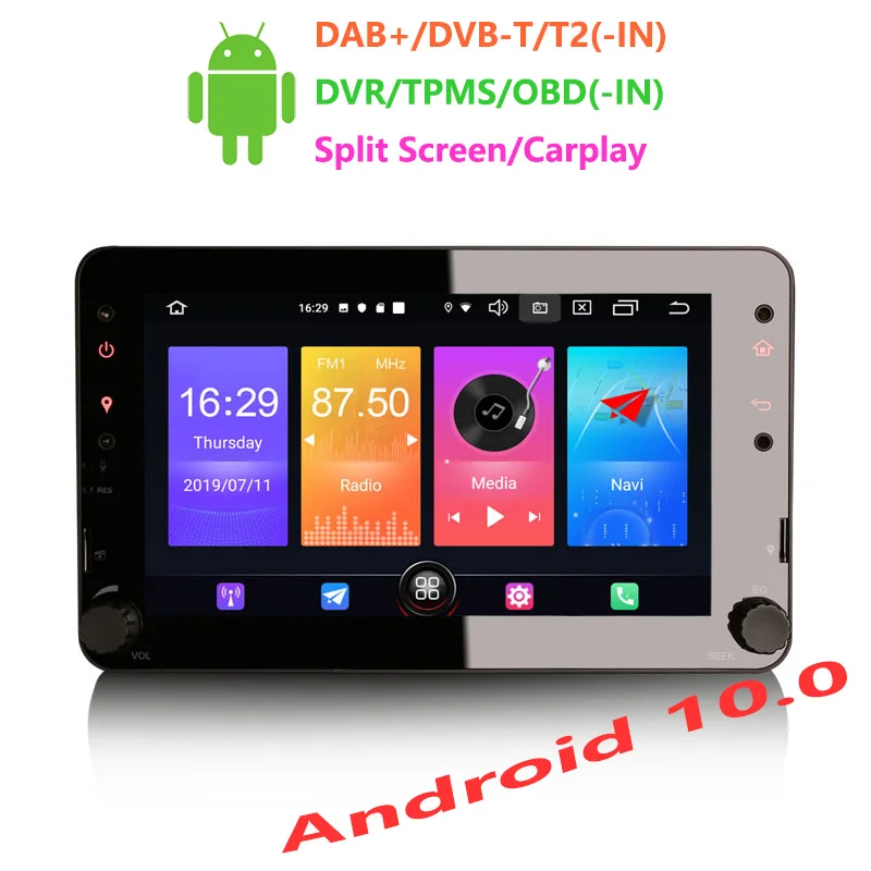 Erisin ES2720R 7 дюймов Android 10 0 автомобильный DVD OBD DAB + DVR USB CarPlay для Alfa Romeo автомобиль Brera