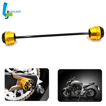 

Rear Axle Fork Crash Sliders Protector Cap Falling Protection for Yamaha MT-07 MT07 2013 2014 2015 2016 2017