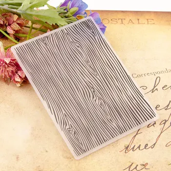 

Tree pattern Plastic bump embossing die Bump template Embossing plate Embossing printing clip Wood stripe for DIY scrapbook