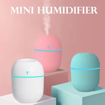 

New Lovely Air Humidifier Aromatherapy For Home USB Ultrasonic Diffuser Essential Oil Mist Maker With LED Light Gifts