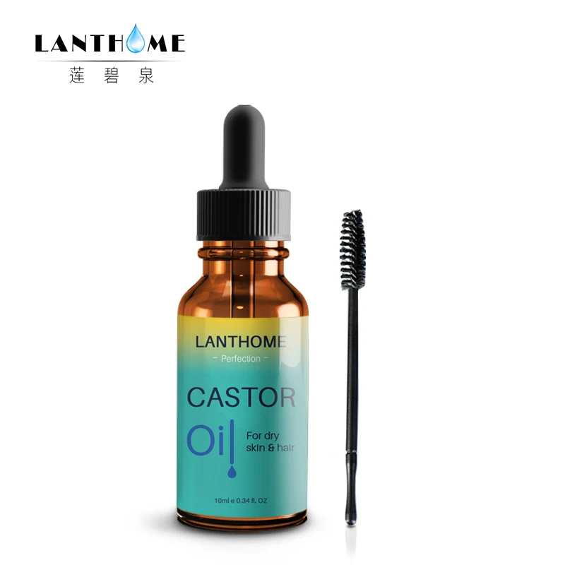 Lanthome New10ml масло касторового семени стимулирует рост ресниц и бровей