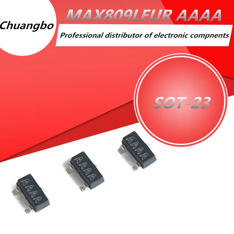 10pcs MAX809 MAX809LEUR AAAA SOT-23 Spot IC | Электронные компоненты и принадлежности