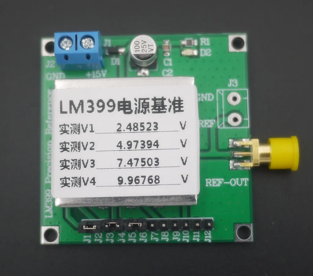 AD584 LM399 Voltage Reference 2.5V / 5V / 7.5V / 10V High Precision ...