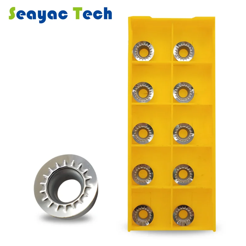 

R5 R6 R8 RCGT0803 RCGT1204 RCGT1003 Indexable milling insert for cutting aluminium Uncoated Round Milling Cutter