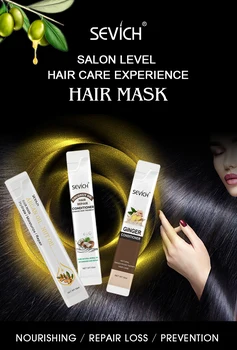 

Sevich Nutrition Argan Oil Coconut Oil Ginger Hair Mask moisturize Nourish Repair Hair Soft Hair Treatment Mask Hair Care TSLM2