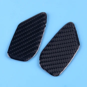 

CITALL 2PCS Carbon Fiber Style Interior Door Handle Bowl Sticker Cover Trim Fit for Chevrolet Camaro 20172018 2019