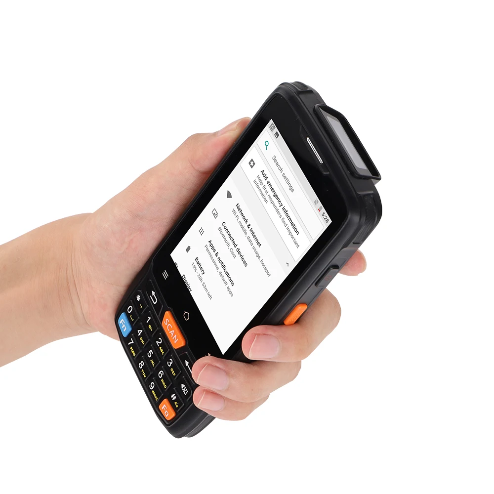Caribe PL-40L Portable Android wireless data terminal 2d qr code barcode scanner