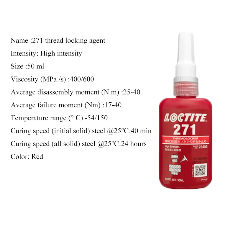 ROTA HIRDAVAT  Loctite 243 Orta Mukavemetli Vida Gevşemezlik