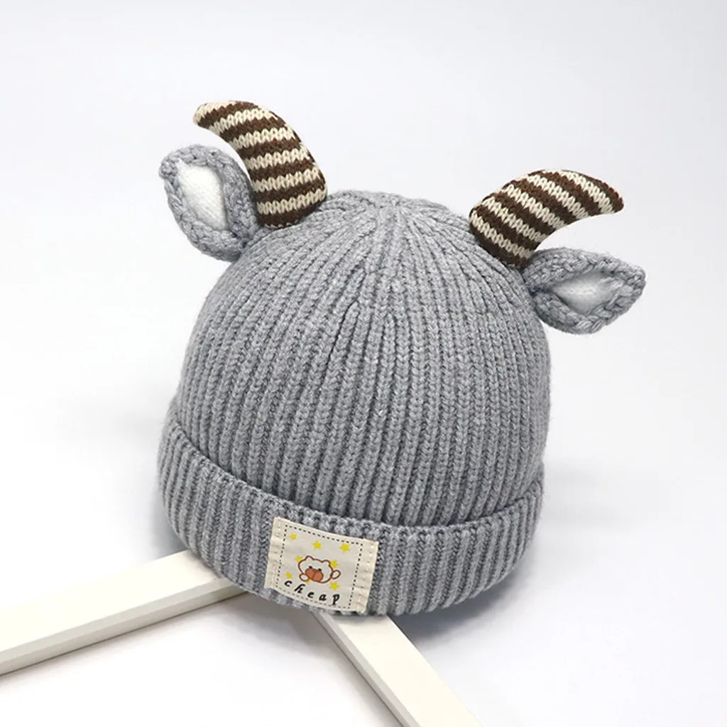  Fit 2-8Years Winter tKnitted Cute Cap kids