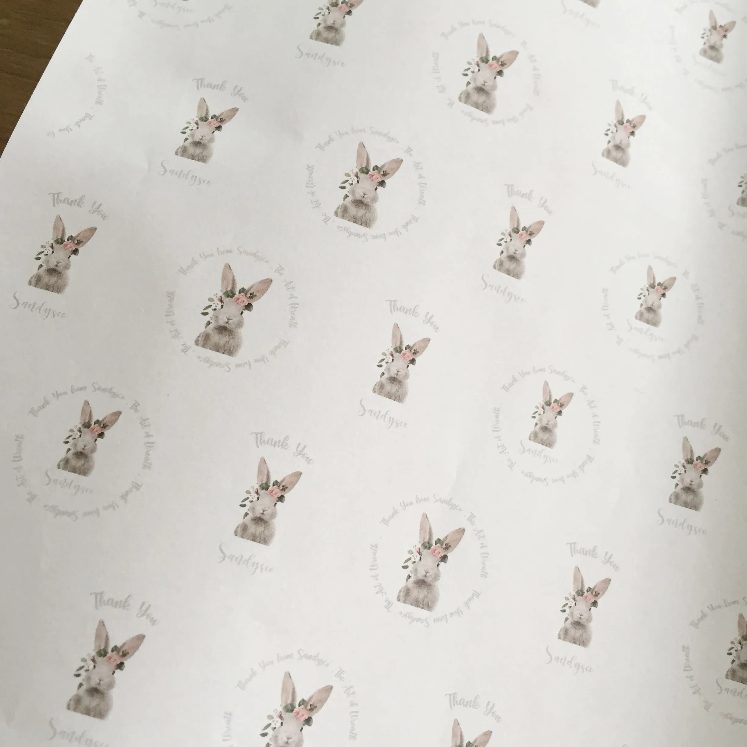 High Quality Tissue Packaging Paper Brand Printed Garment Gift Packing Wrapping