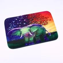 40x60 см слон ковер рождественские ковры украшения для детской комнаты игровой прикроватный коврик для пола стул фланелевый коврик большие ковры