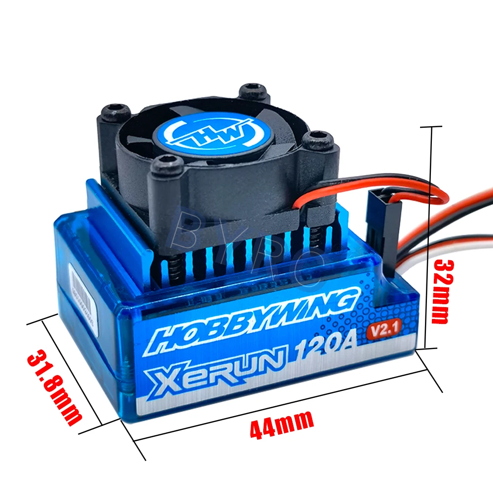 【ください】 HOBBYWING ホビーウイング HW81020171 XeRUN 120A SD V2.1 ブラック ブラシレスESC 2023010408521500574M