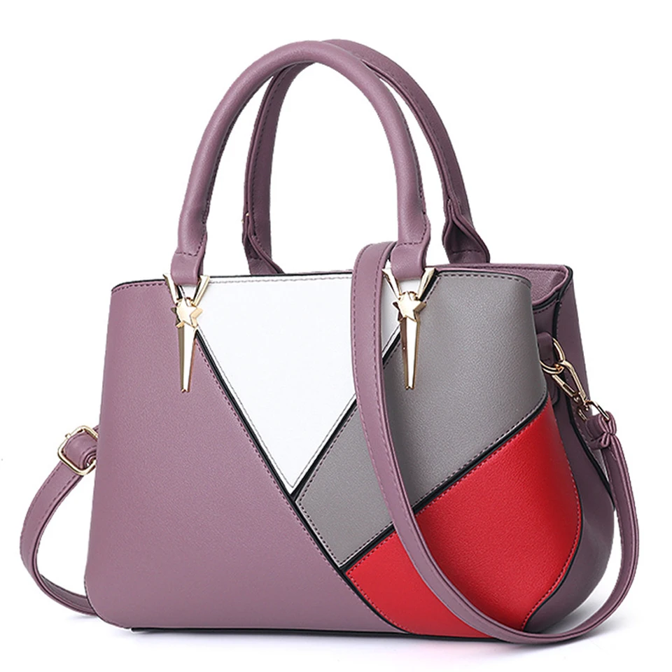 BESTFORM, роскошная женская сумка, дизайнерские сумки, повседневная женская сумка на плечо, кожа, пэчворк, панельные сумки через плечо, модная сумка