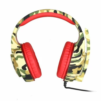 

Fashion Over Ear Gift Gaming Headphone 3.5mm Soft Wired Ergonomic Stereo PC Laptop With Mic LED Luminous Subwoofer For Xbox