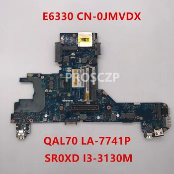 

Free shipping for E6330 CN-0JMVDX 0JMVDX JMVDX laptop motherboard LA-7741P SR0XD I3-3130M CPU DDR3 100% working well