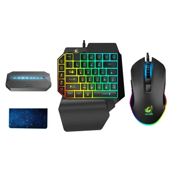 

PUBG Gamepad Controller Converter USB Wired Keyboard Mouse Kit for Android iOS Gaming Classic Accessaries Supplies Parts
