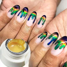 Гель-лак для ногтей с эффектом настроения, термохромное изменение температуры, жидкий, Кристальный, солнечный, УФ-светодиодный, впитывающий, 2 г