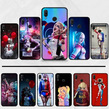 

Suicide Squad Harley Quinn Joker Bling Cute Phone Case bumper For Xiaomi Redmi 4x 5 plus 6A 7 7A 8 mi8 8lite 9 note 4 5 7 8 pro