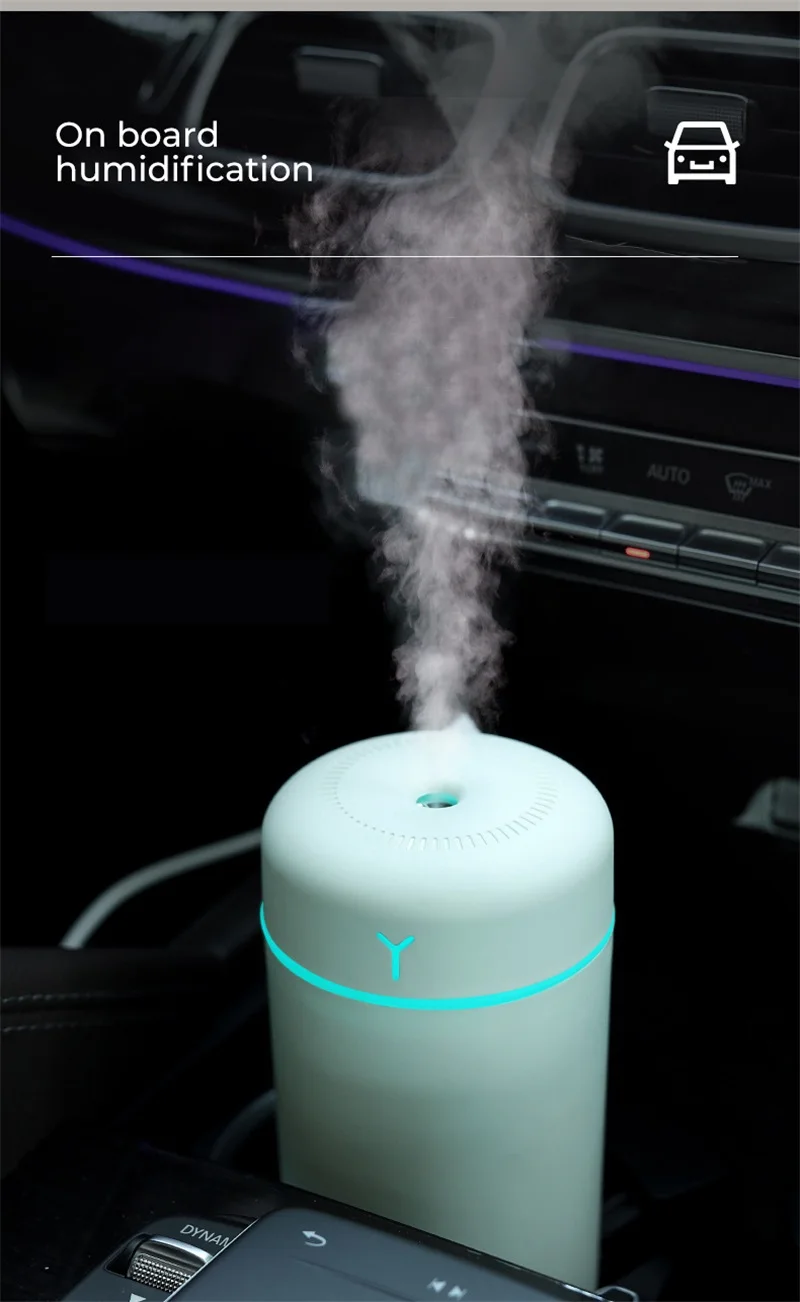 420ml Air Humidifier Portable Aroma Oil Humidificador For Home Car Usb