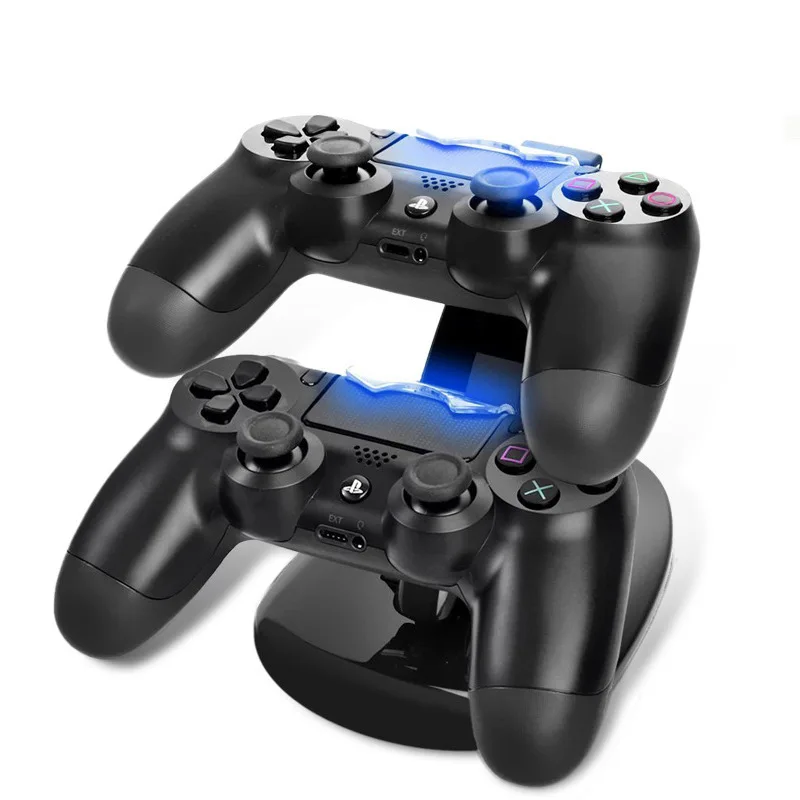 

PS4 Handle Dock Charger New Game Handle Charging Base PS4 Suitable upport base aircraft charger dual charger Reporter