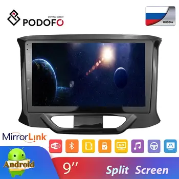 

Podofo 2din 9'' Android LADA X-RAY / CROSS 2015 2016 2017 2018 2019 Car Radio Car Multimedia Video Player GPS Wifi Autoradio