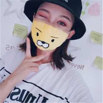 

Mouth Mask Unisex Cartoon Mouth Mask Cotton Anti-Dust Mask Anti Dust Kawaii Cute Mouth Face Cover Reusable Face Mask Cute Anime