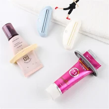 Выдавливатель для зубной пасты инструмент 2 шт. ванная комната Домашний трубчатый роликовый держатель соковыжималка мультфильм зубная паста диспенсер