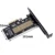 M. 2 NVMe SSD NGFF to PCIE X4 adapter M Key interface card Поддержка PCI-e PCI Express 3.0 x4 2230-2280 Размер m.2 m2 pcie adapter