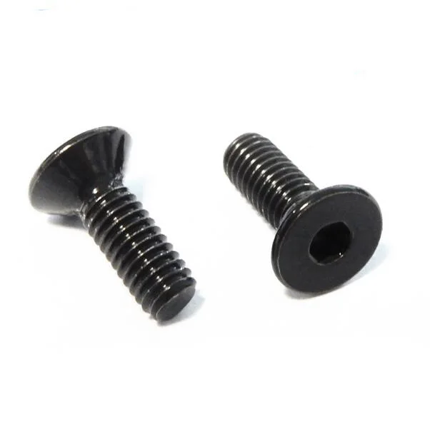 20pcs M3 M4 allen screws countersunk bolts flat head male screw stainless steel oxide plating black 4mm-30mm length | Обустройство