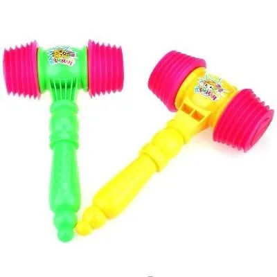 Toy Fun xiang chui BB Hammer Educational Sound Making Cartoon Plastic Teaching Children Large Small Hammer BB Hammer with Music