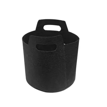 

1/2/3 Gallon Nonwoven Planting Bag Pots Garden Plant Grow Bag Seedling Flowerpot Container Black Planter Bag JS22