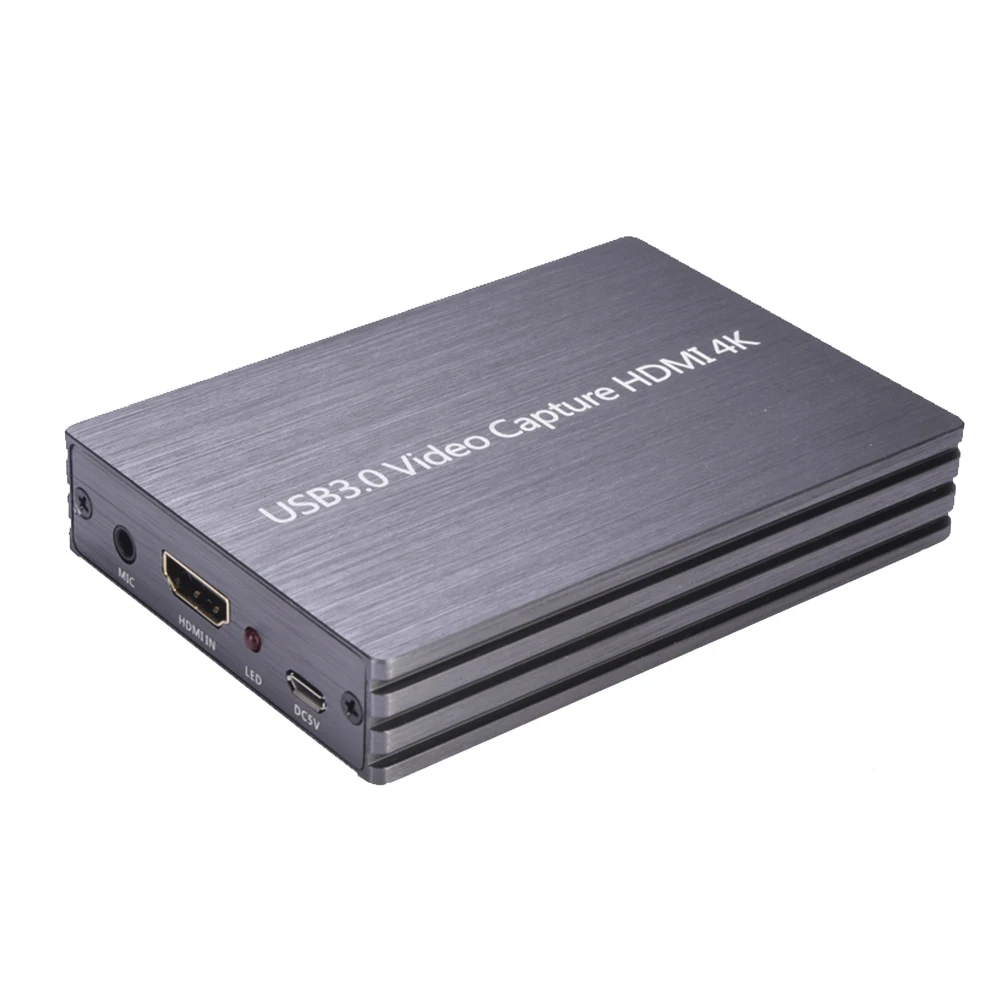 

4K HDMI Recording Box HD Video Capture Card 1080P Video Recorder Driverless for Game Live GDeals