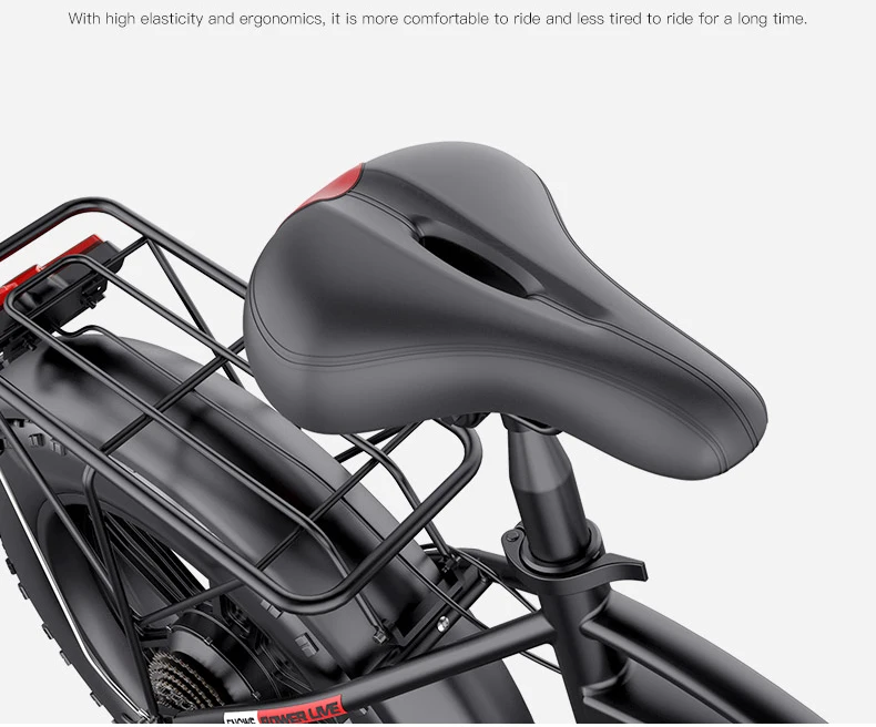 20*4,0 дюймов электрический велосипед с толстыми шинами алюминиевый складной электрический велосипед 48V12A 500 Вт Мощный велосипед 6 скоростей Горный/Снежный/пляжный Электрический велосипед