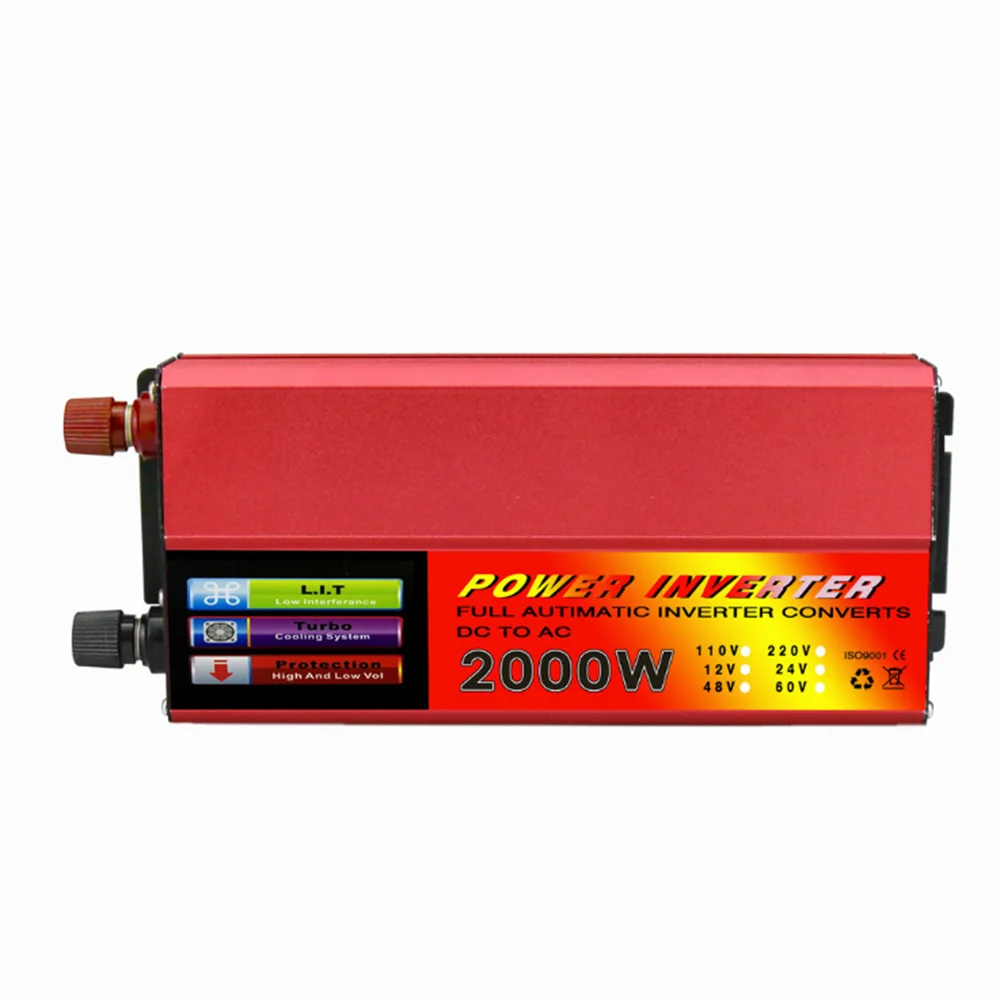 DOXIN автомобильный инвертор 12V 24V 48V 60V Универсальный 500 Вт инвертирующий усилитель мощности батареи автомобильный преобразователь