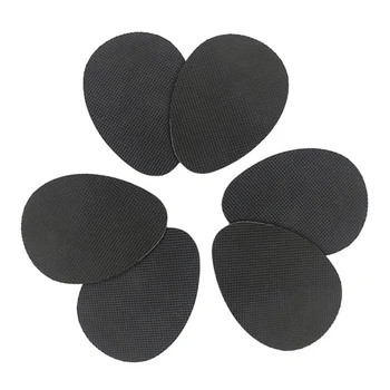 

3pairs Protector Outsole Grips Forefoot Sandals High Heels Self Adhesive Rubber Durable Insert Shoe Sole Pads Non Slip Sticker