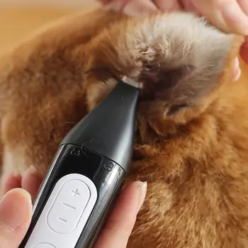 

Electrical USB Rechargeable Pet Dog Cat Foot Hair Trimmer Paw Clipper Shearing Cat Shaver Grooming Machine Scissor Cutter