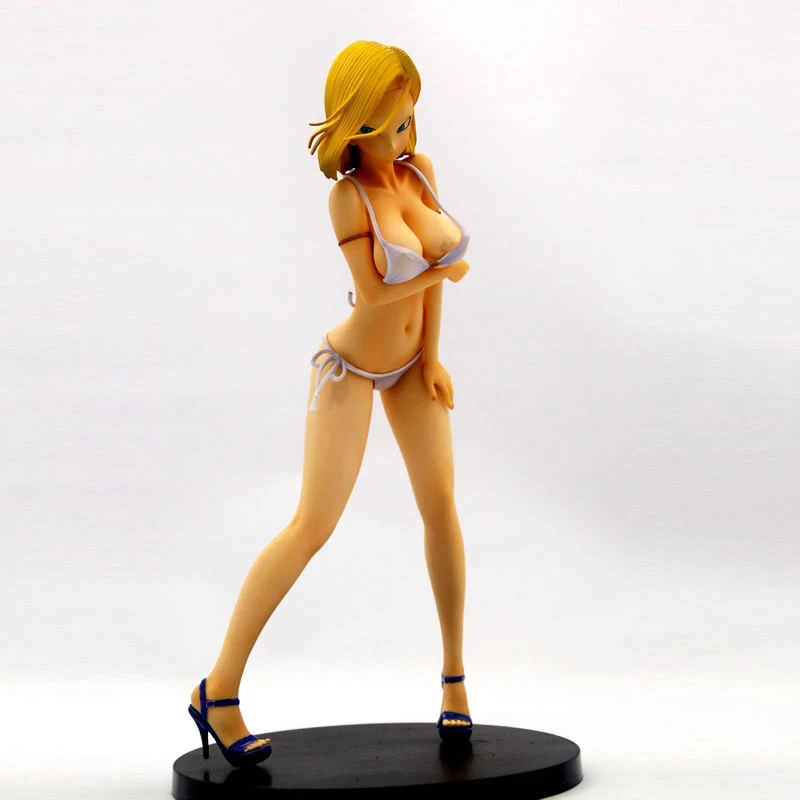 1/6 DBZ Android 18 купальник со стойкой Ver. Голая пикантная Смола GK Makaizou Коллекционная