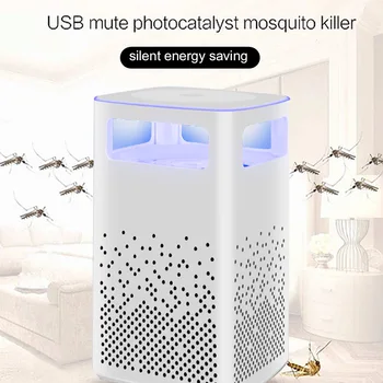 

Square Mosquito Repellent Pest Trap Killer Convenient Fly Bug Desktop 2019 Fashion Mosquito Killer Night Light Home Decoration