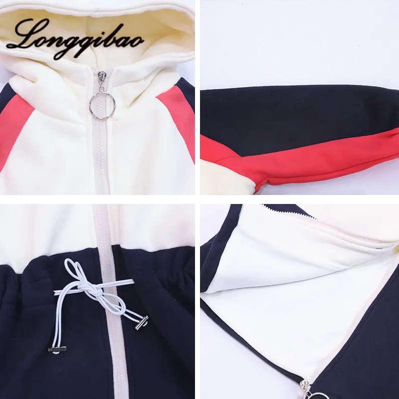 Повседневная куртка для девочек; сезон осень-зима; утепленный кардиган с капюшоном в Корейском стиле для крупных детей
