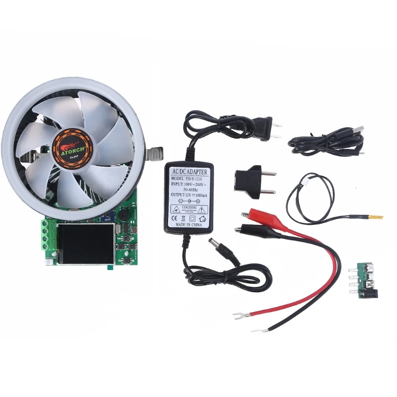 medidor de capacidade da bateria, descarga, testador usb