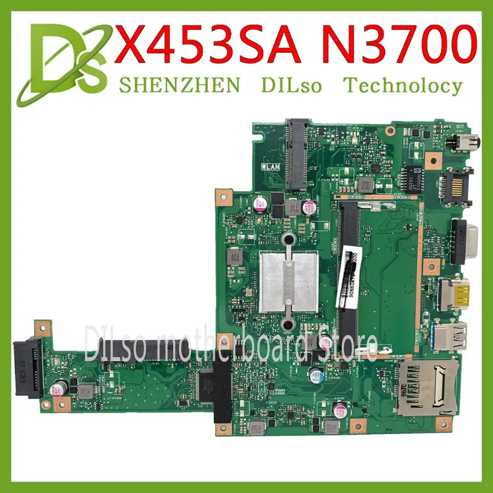 KEFU X453SA материнская плата для ASUS X453S X453 F453S ноутбука Оригинальный ноутбук N3700
